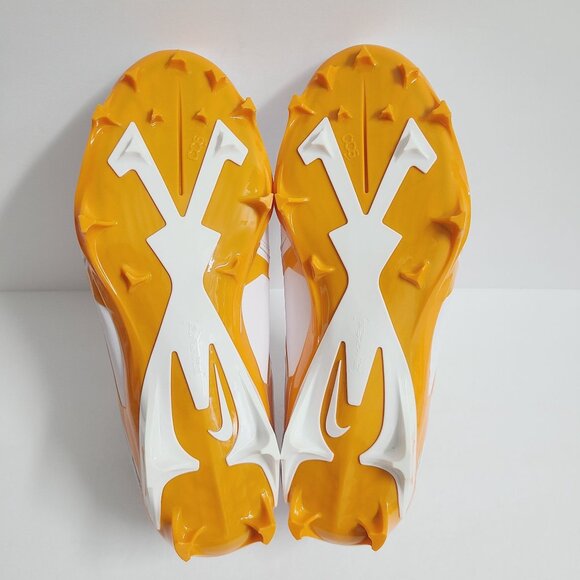 NEW Nike Alpha Menace 3 Tennessee Vols PE Football Cleats FJ6126-103 Size 14 W main image 5